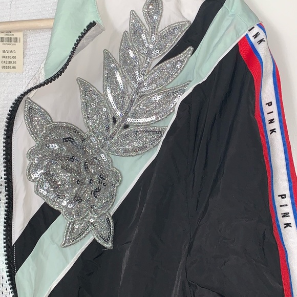 NWT Pink Victoria Secret black  Jacket Coat - Picture 3 of 4